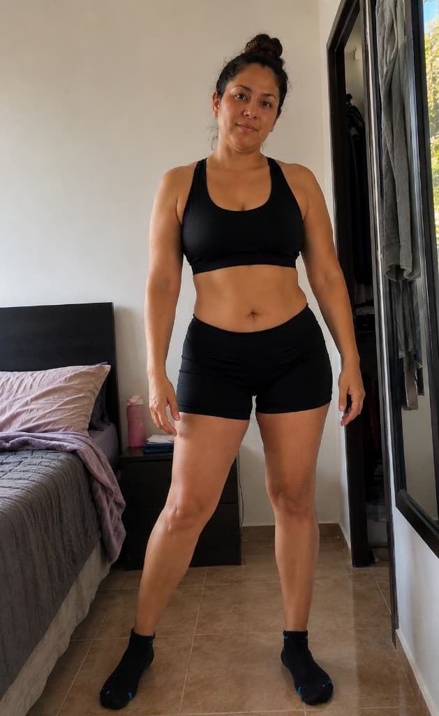 Marisol — −8 kg en 12 semanas — después