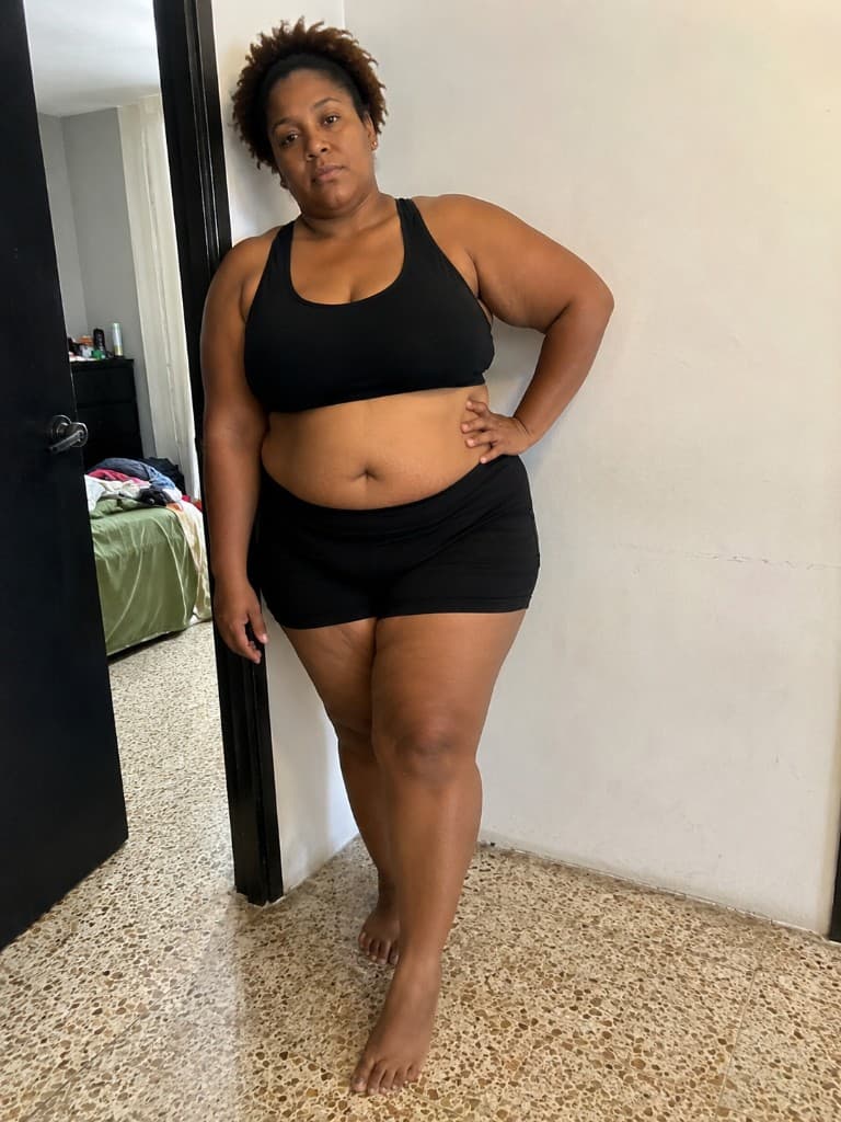 Kenia — −12 kg en 16 semanas — antes